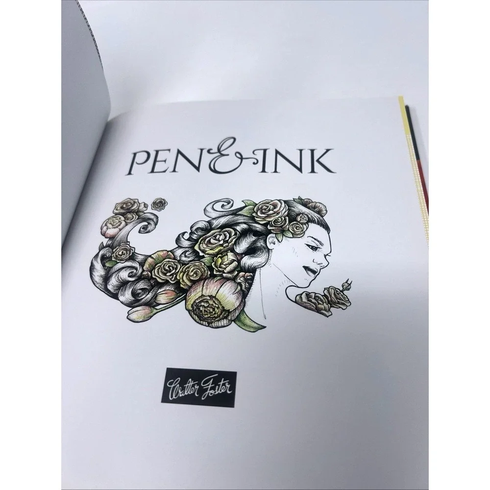Pen & Ink Creative Exploration Drawing Technique Walter Foster Artistry NEW